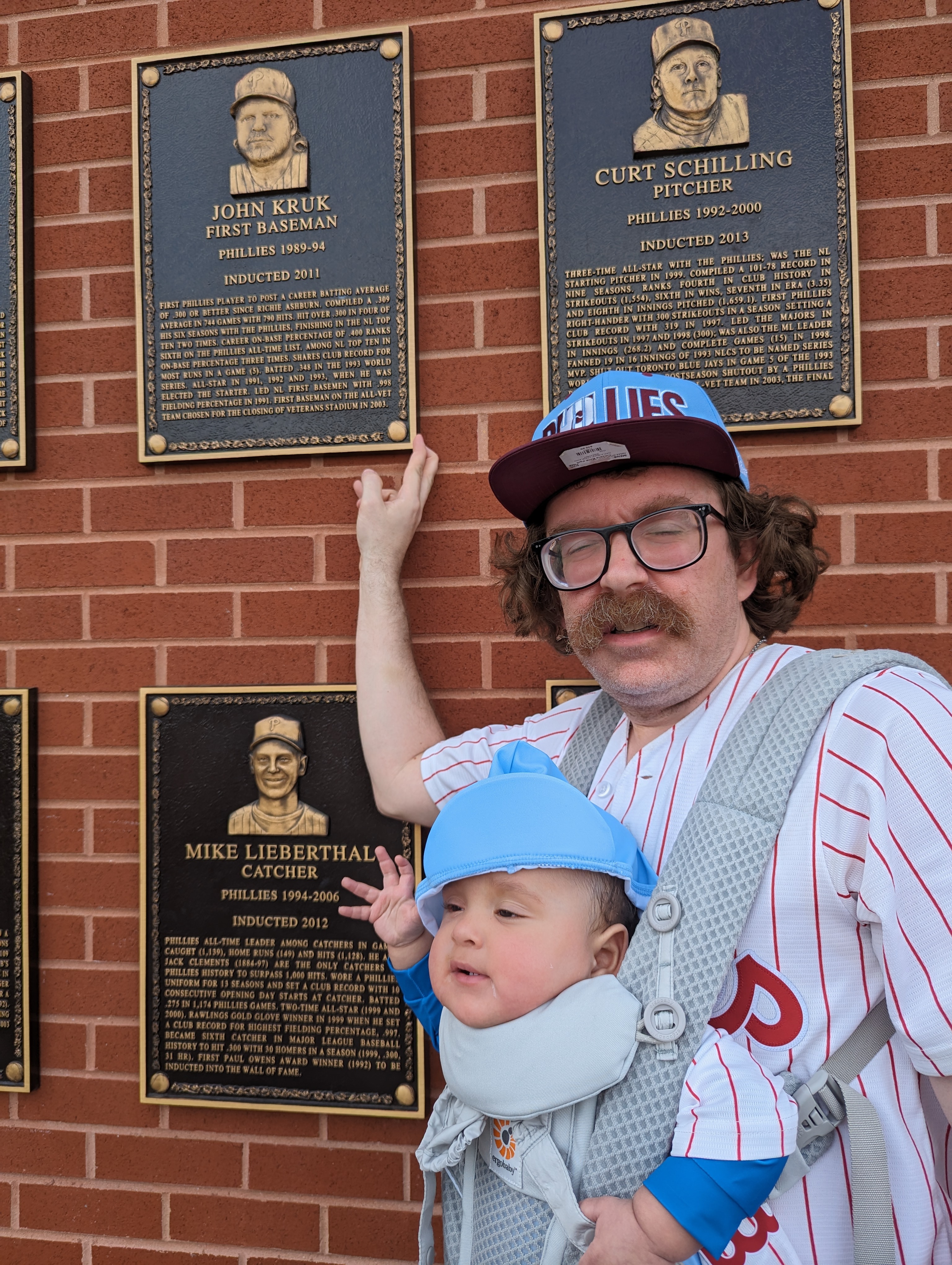 Always have to pay a visit to Kruk’s plaque